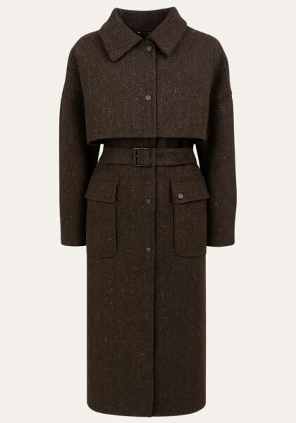 Mantel Mara – Moderne Linie mit femininer Stärke aus Kaschmirwollmix