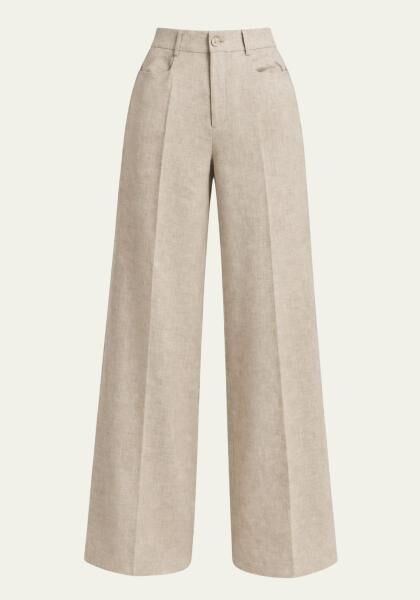 Damenhose in Beige - Locker geschnitten
