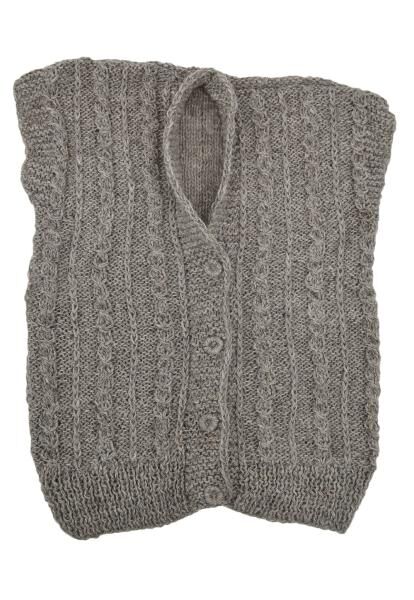 Knitted Wool Vest Lou