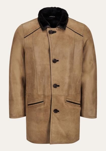 Lammfellmantel Antonio Camel