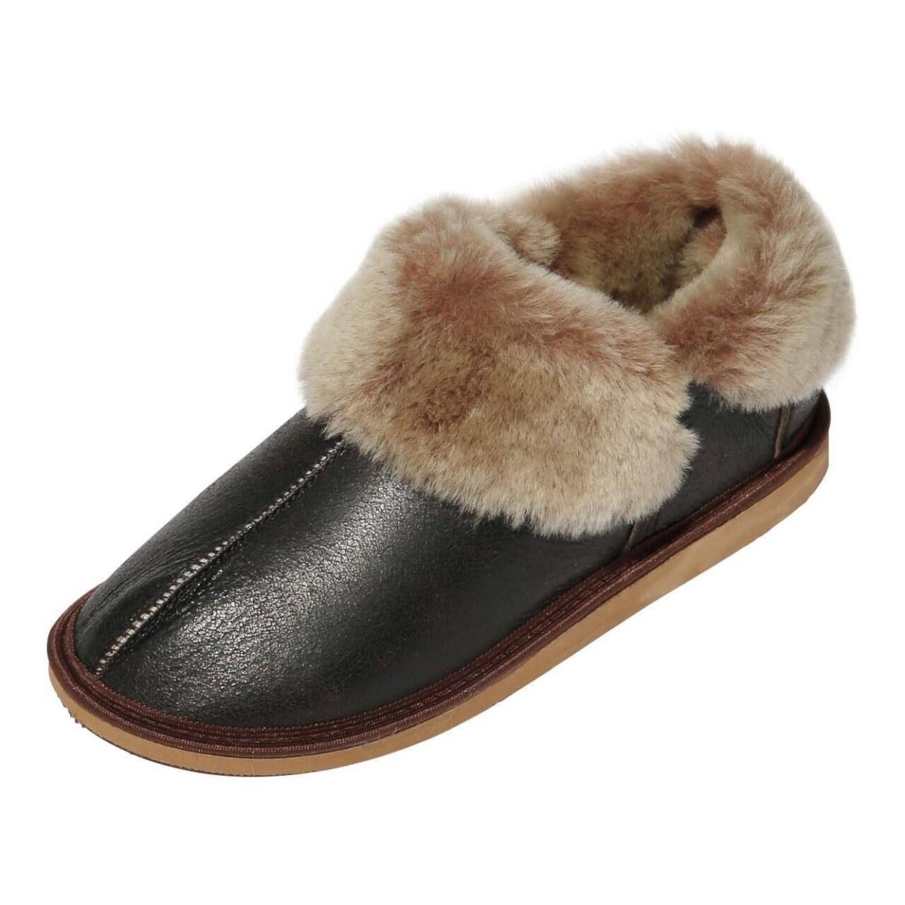 Lammfell Hausschuhe JUNGLE - Schuhgröße: EUR 45
