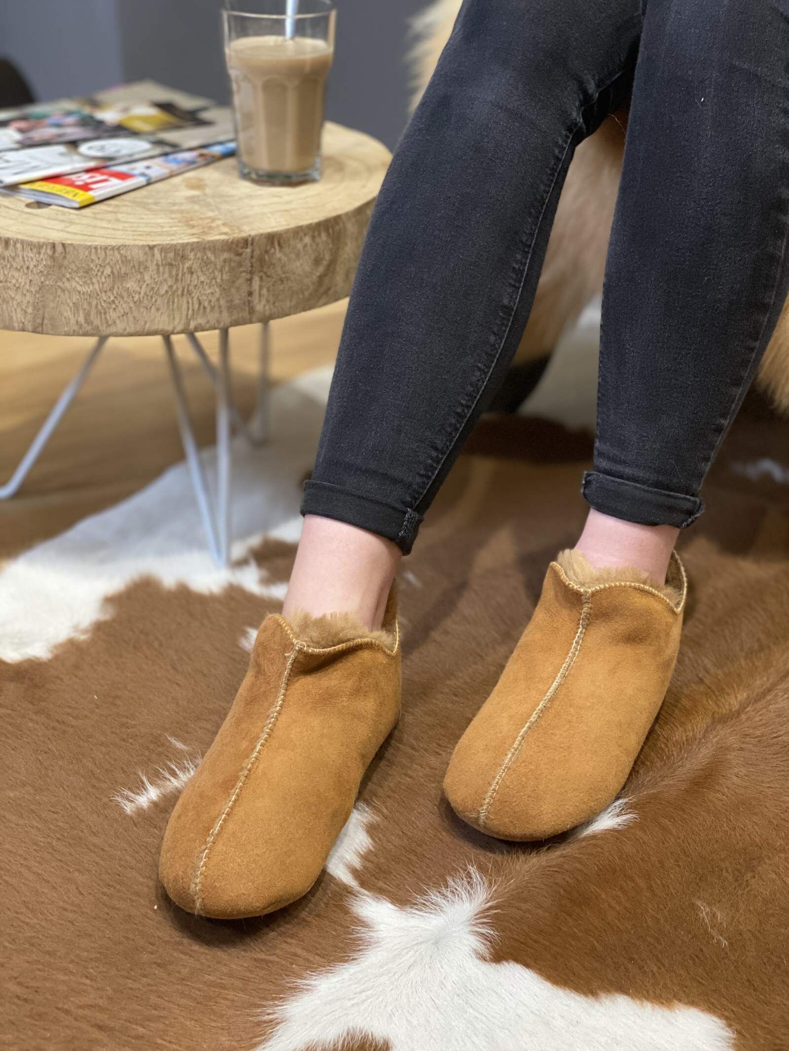 Lammfell Hausschuhe - BALI