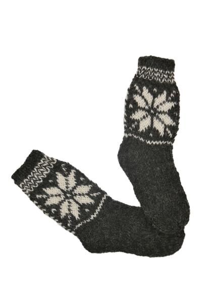 Merino Wool Socks Tatra Model 1 Hand-Knitted