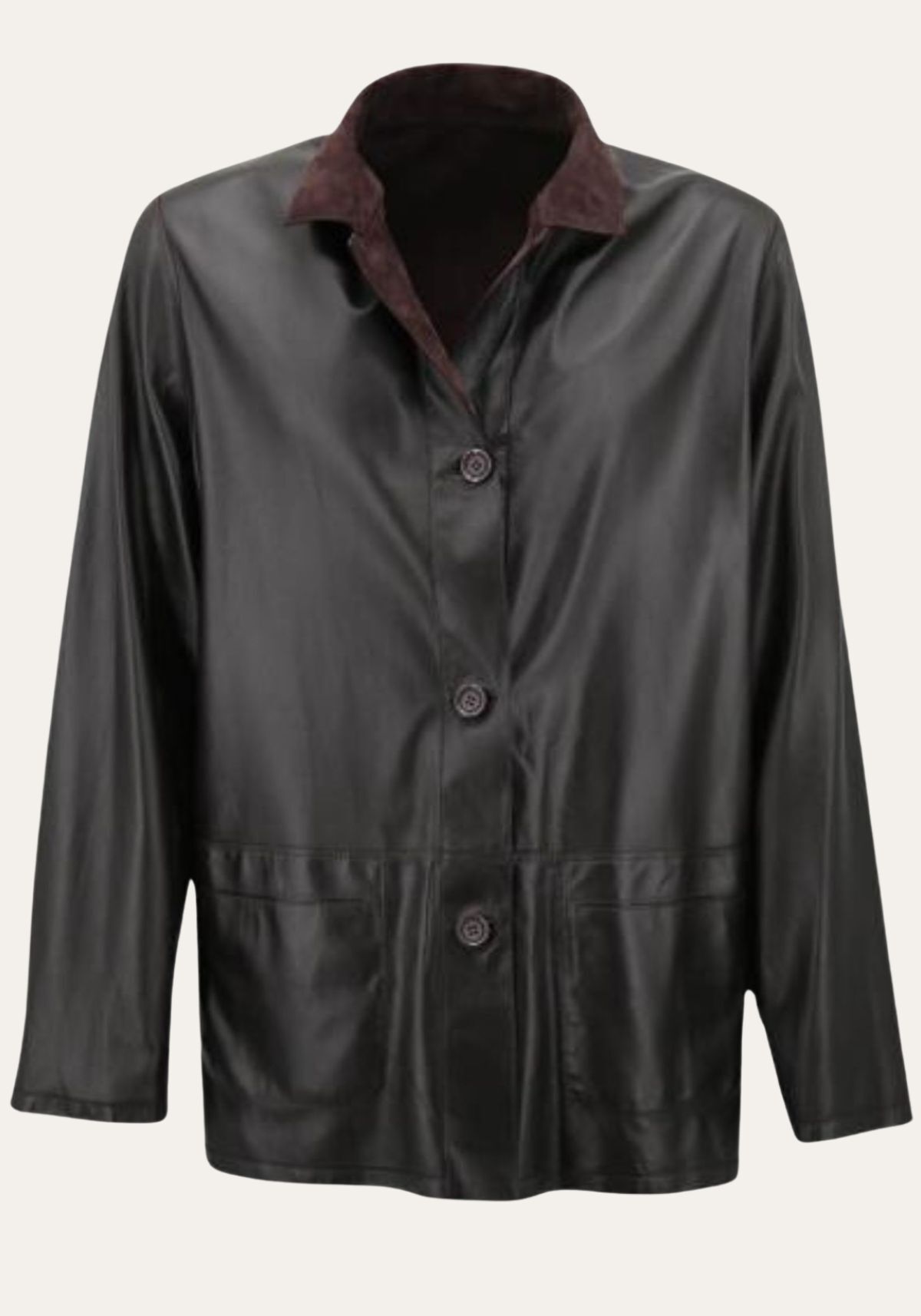 Ledersakko - KABAN DUNKELBRAUN