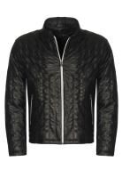 Leather Jackets - ARMANO BLACK/WHITE