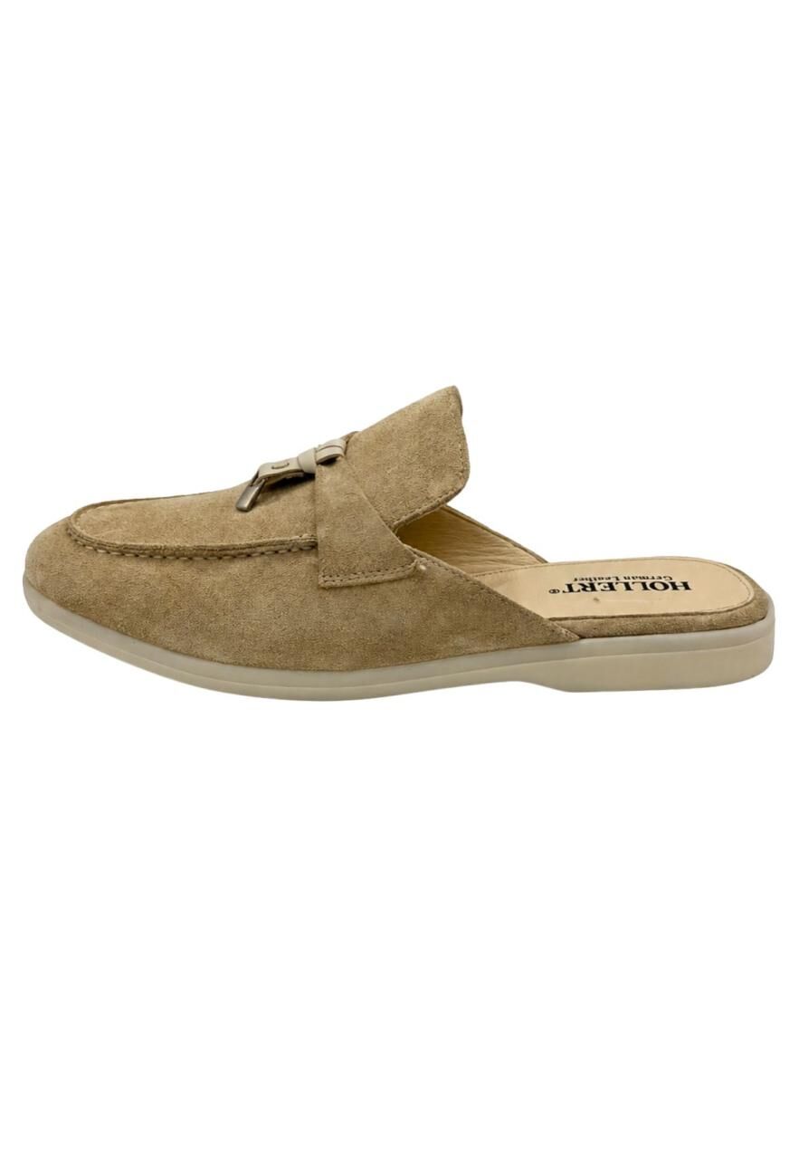Herren Slipper Beige mit Tassel Detail - HOL70 - Schuhgröße: EUR 45