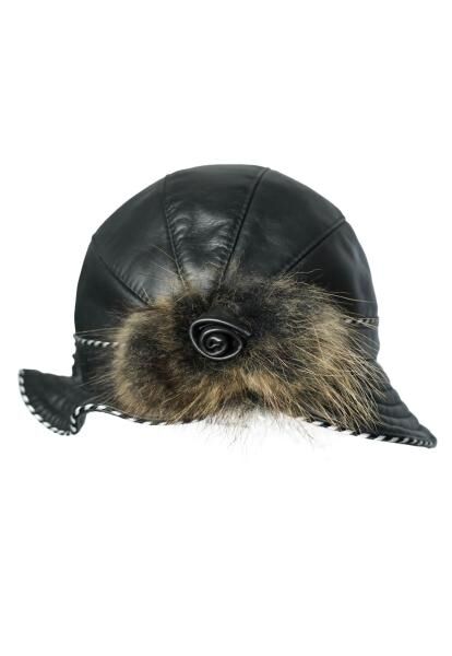 Leather Hat - GRETA MODEL 11