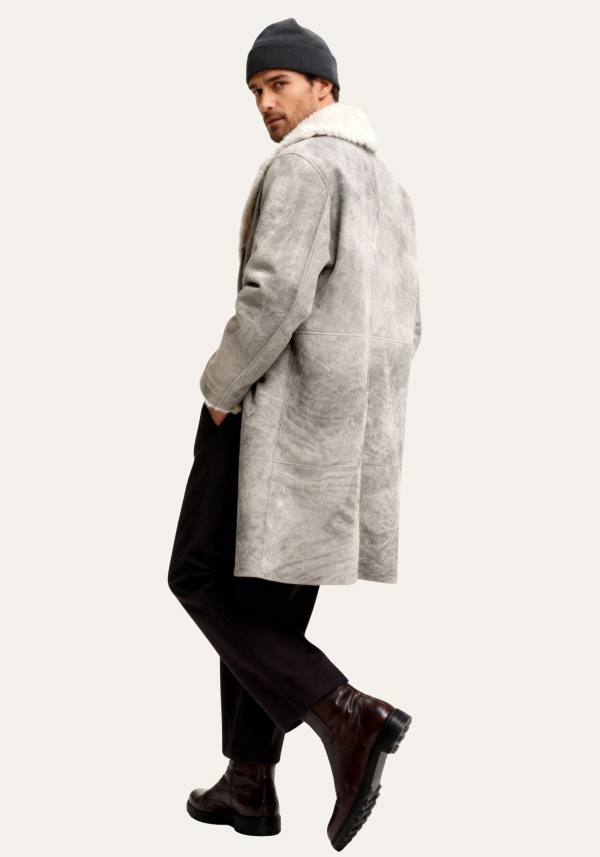 Shearling-Mantel Gabriel – Pure Raffinesse aus feinstem Lammfell