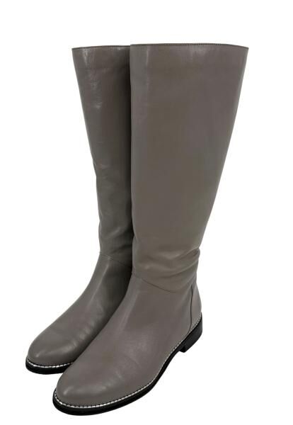 Lederstiefel aus Echtleder Grau – Zeitlos elegant mit hohem Tragekomfort
