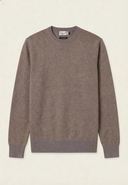 Unisex Cashmere Sweater – Soft Taupe
