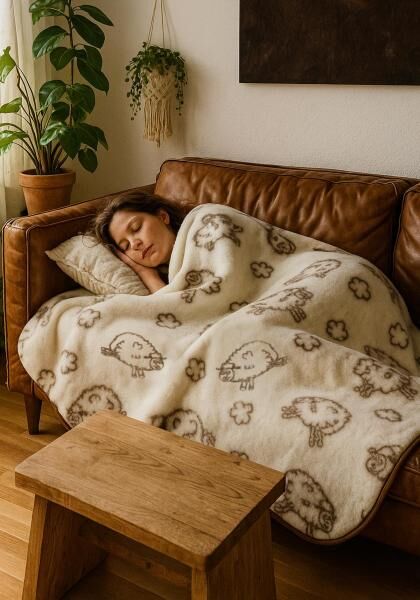 Wolldecke Aries: Pure Merinowolle für kuschelige Momente