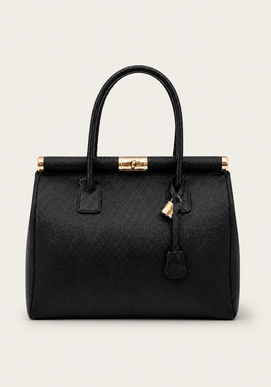 Luxus Leder-Handtasche Damen – Business Bag & Schutertasc... -