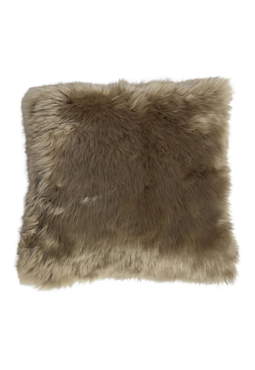 Lammfellkissen Merino Camel ohne Inlett -
