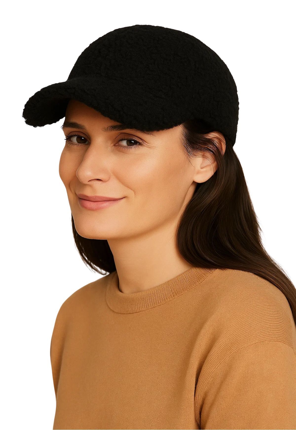 Lammora Cap mit Klettverschluss – Premium Winter-Style