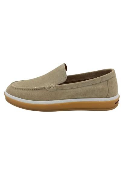 Herren Loafer aus Leder in Beige - Modern & Bequem HOL300