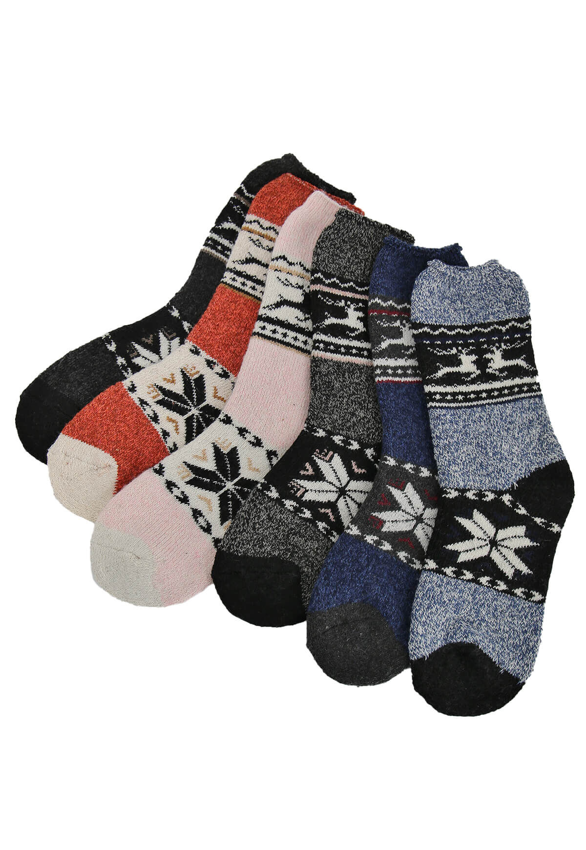 Alpaka Damen Wollsocken Rudolfine