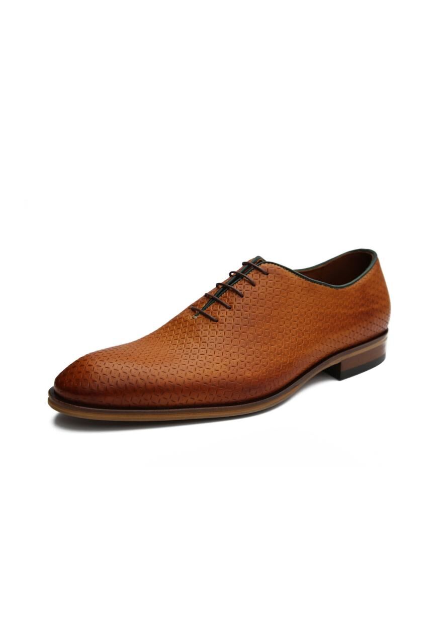Lederschuhe KINGSTON Modell 1835 - Schuhgröße: EUR 41 | Farbe: Cognac