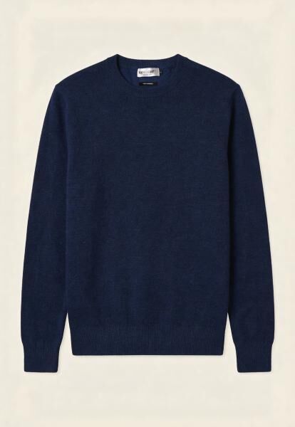 Unisex Cashmere Sweater – Dark Navy