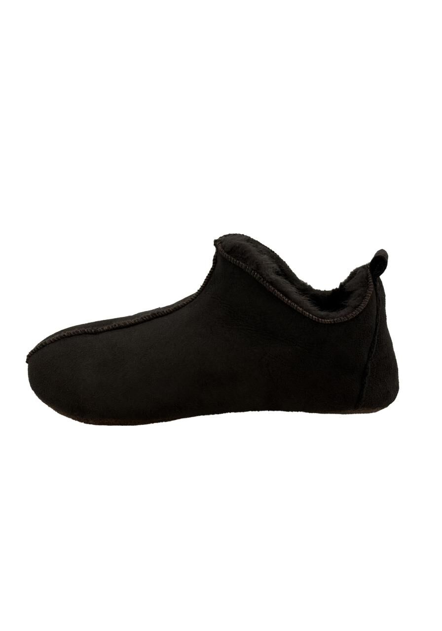 Lammfell Hausschuhe BALI DUNKELBRAUN - Schuhgröße: EUR 41