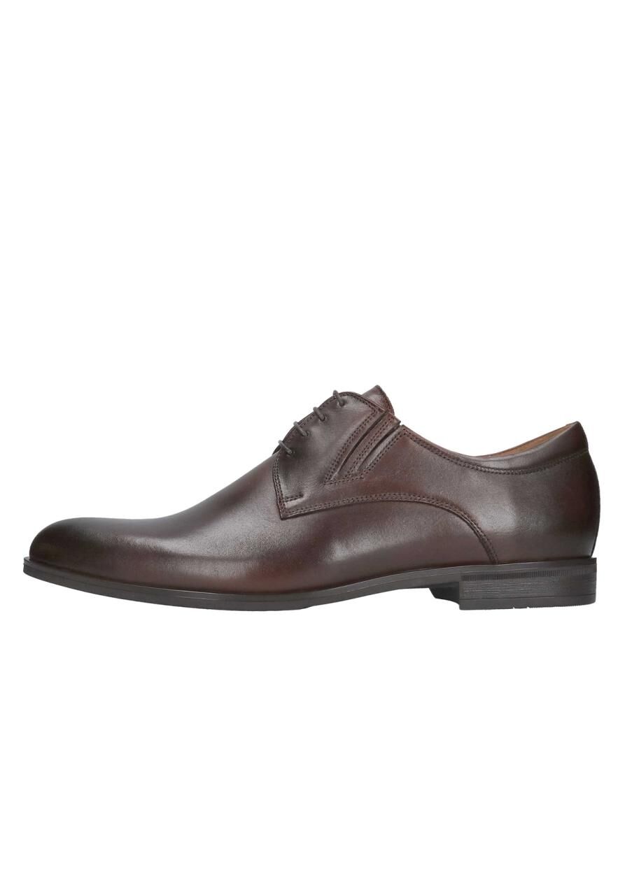 Derby Lederschuhe Silvio Modell 6845 Braun - Schuhgröße: EUR 40