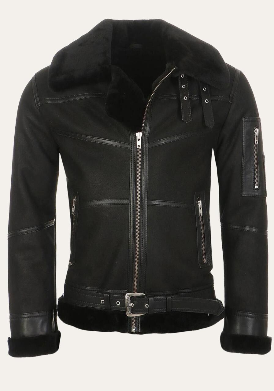 Bomberjacke - B16 - Größe: M | Farbe: Model 7 - Schwarz
