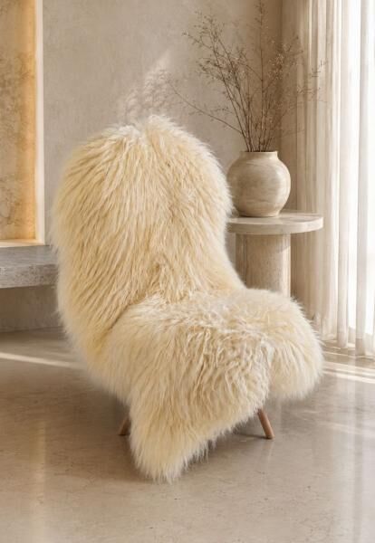 Lambskin Heidschnucke Vanilla