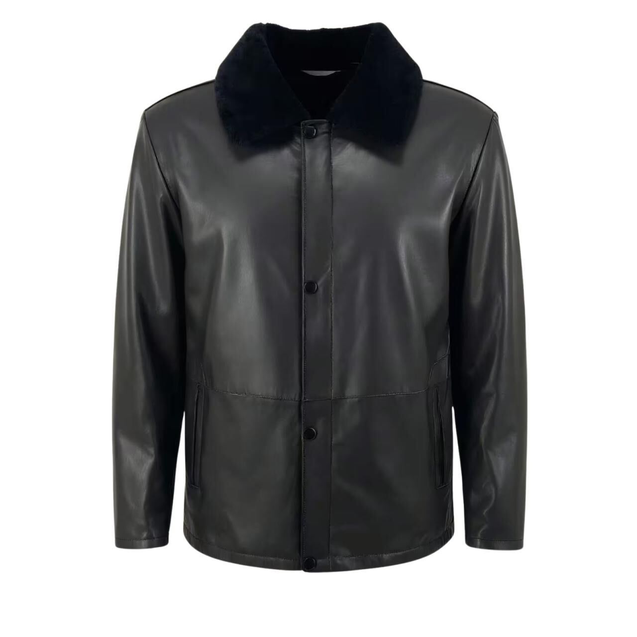 Jacke Enzo – Shearling Raffinesse für den modernen Gentleman - Größe: XXL
