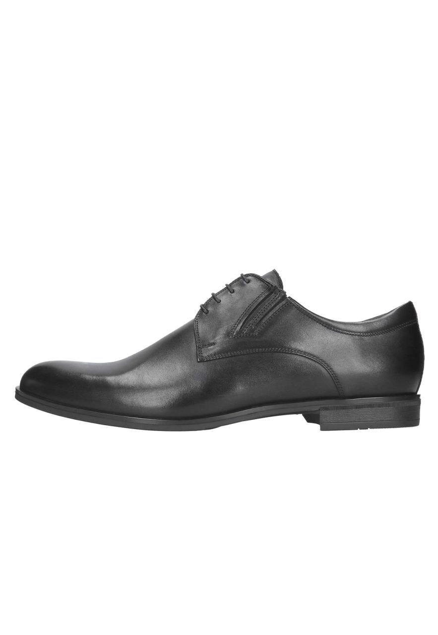 Derby Lederschuhe Silvio Modell 6845 Schwarz - Schuhgröße: EUR 42
