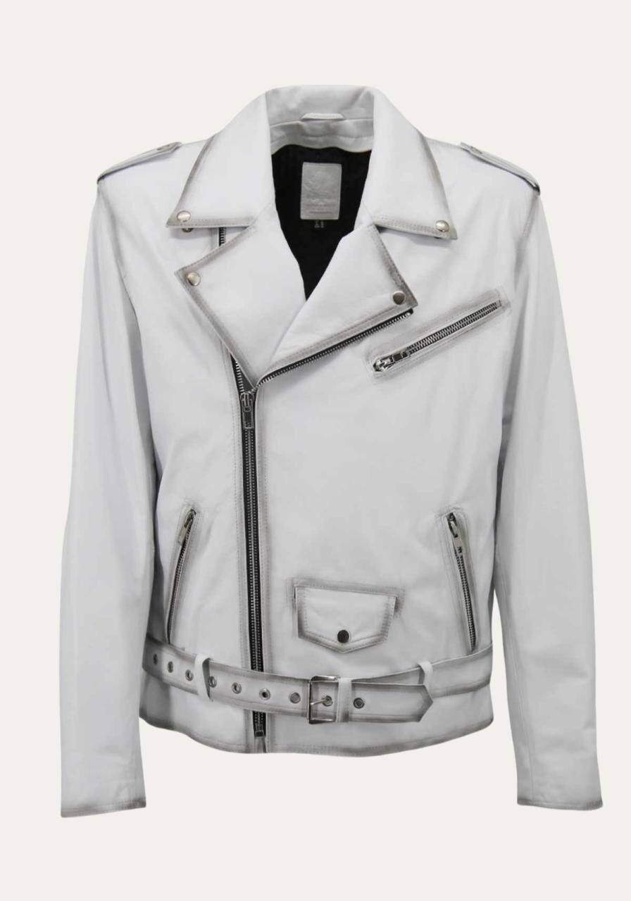 Lederjacke - JULIAN WEISS - Größe: 4XL