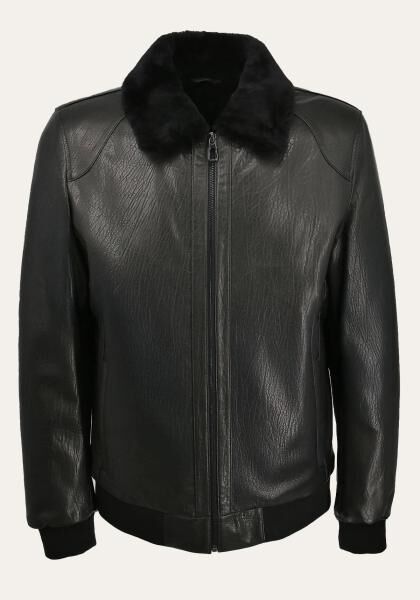 Lammfelljacke Harald Schwarz