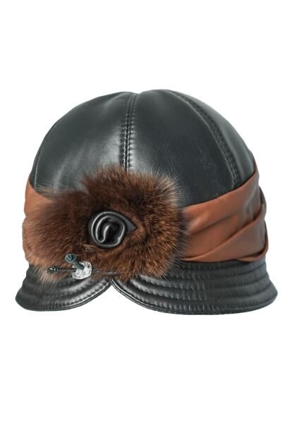 Leather Hat - GRETA MODEL 10