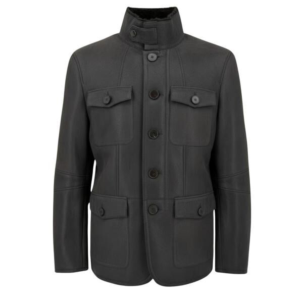 Curly-Lammfelljacke Hendrik – Markanter Stil mit Charakter