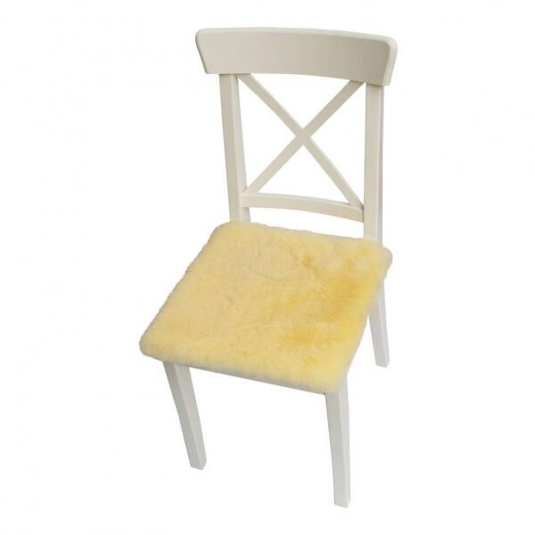 Lambskin Seat Cushion 40x40 cm