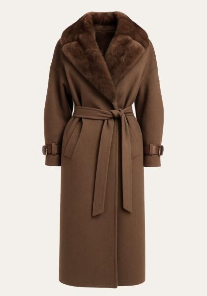 Mantel Elena - Sanfte Raffinesse in edler Wollkompostion mit Kaschmiranteil