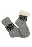 Hand-knitted Merino Wool Socks Lined Model 9