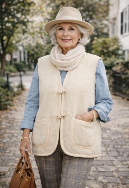 Wool Vest - COLORADO WHITE