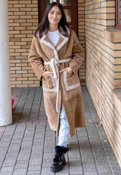 Double-sided Shearling Coat EB-06