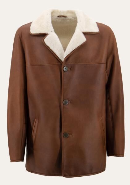 Lammfelljacke Tomek Zimt