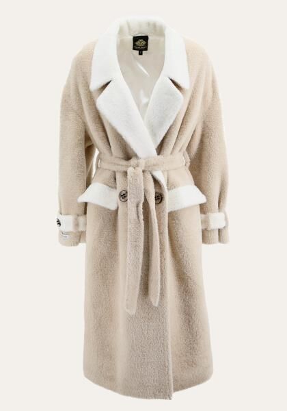 Damen Mantel Alcantara EB-02