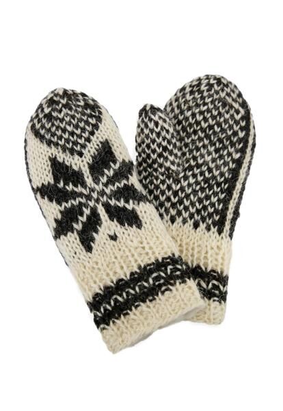 Handmade Wool Gloves Model 6