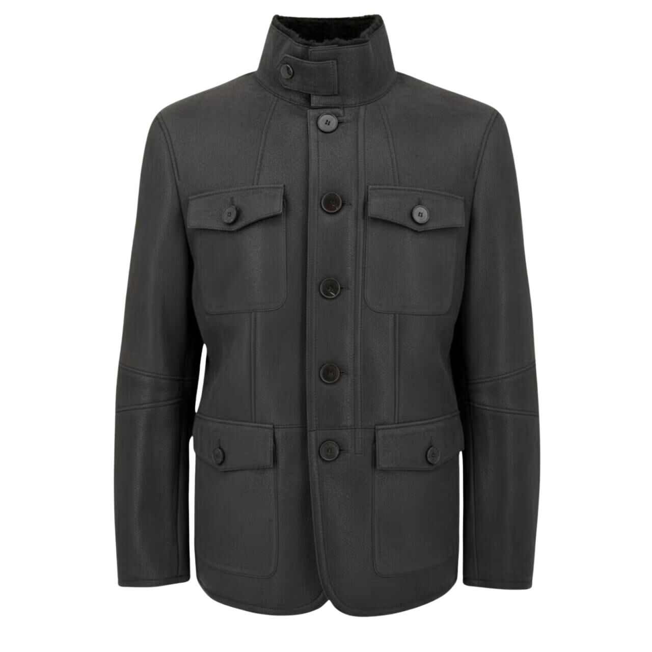 Curly-Lammfelljacke Hendrik – Markanter Stil mit Charakter - Größe: XXL