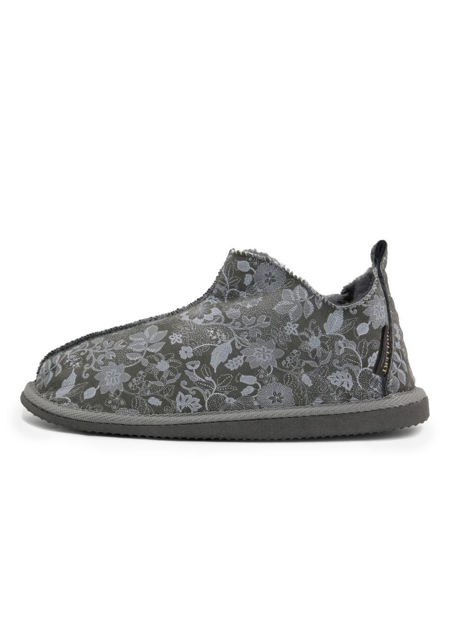 Lammfell Hausschuhe - ANGEL - Schuhgröße: EUR 37 | Farbe: Grau