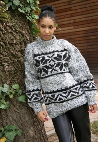 Knitted Sweater Norwegian - MODEL 305