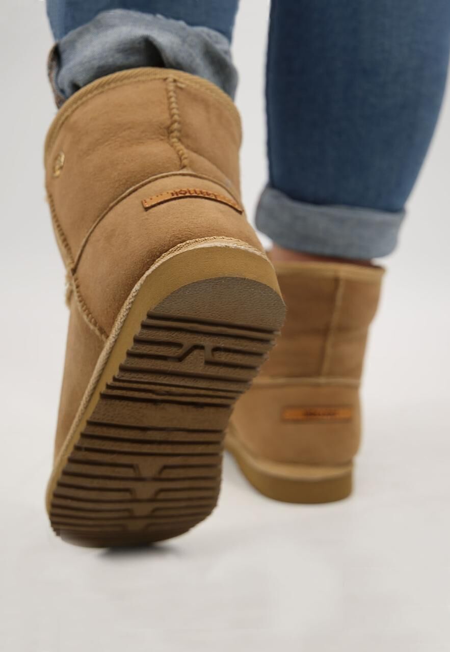Lammfell Winterboots Snow Braun - Schuhgröße: EUR 36