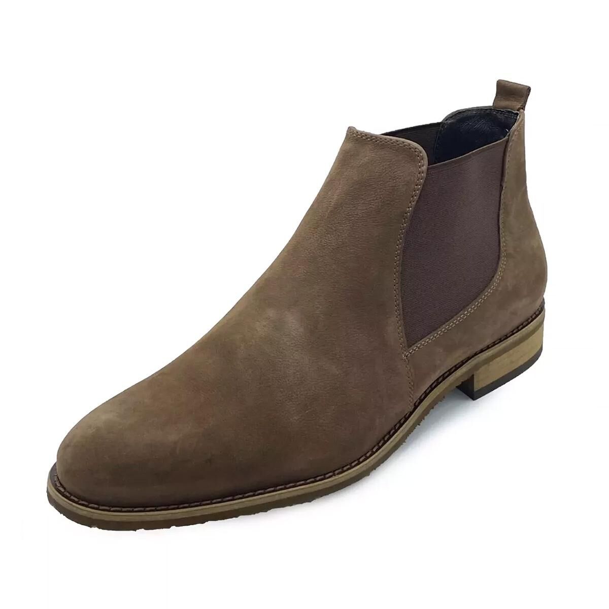 Lederschuhe Chelsea Boots 702 Khaki B-Ware Größe 46 -