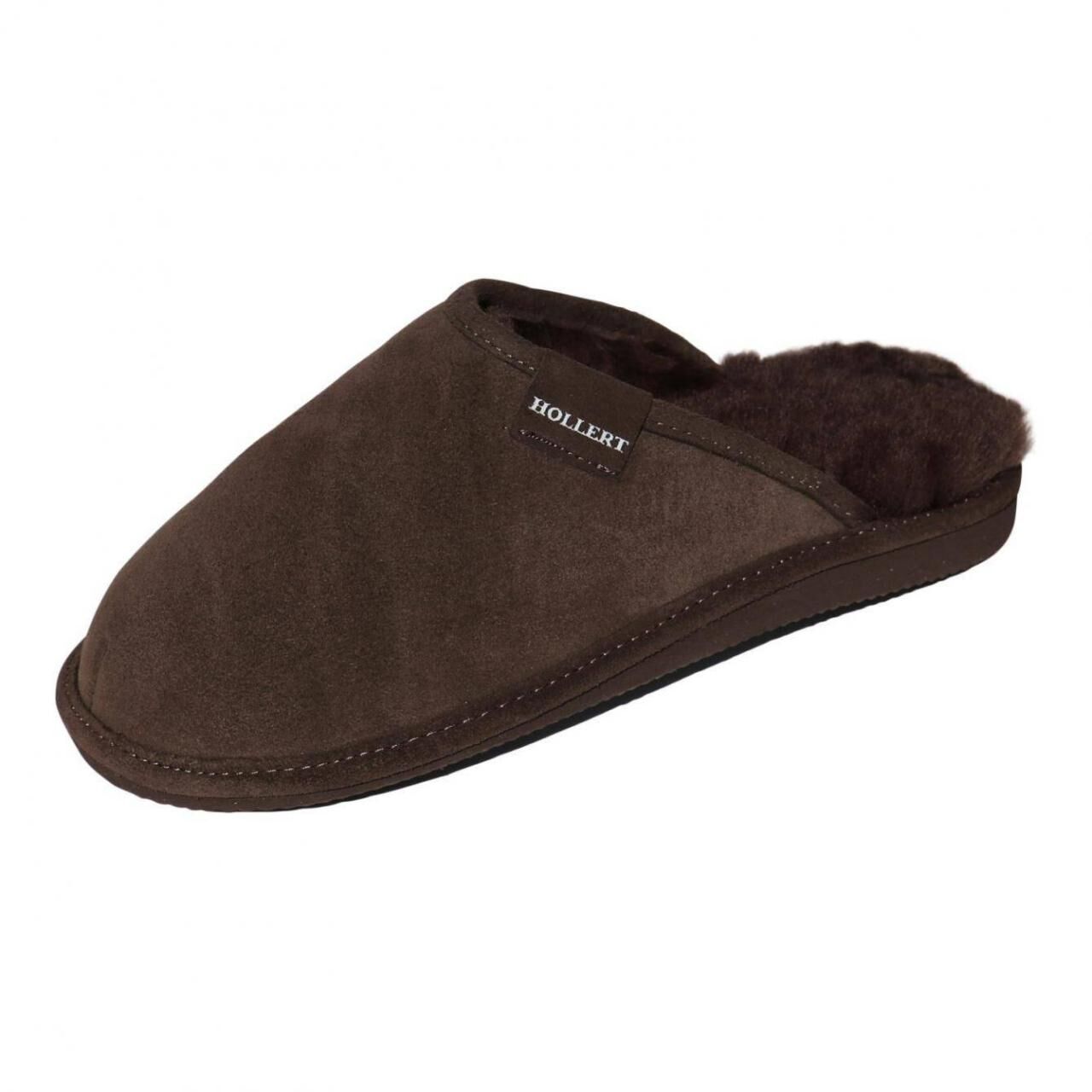 Lammfell Hausschuhe - FRAU HOLLE BRAUN - Schuhgröße: EUR 37