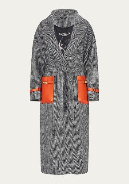 Wollmantel Estelle - Eleganz mit stilvollen Akzent