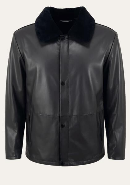 Jacke Enzo – Shearling Raffinesse für den modernen Gentleman