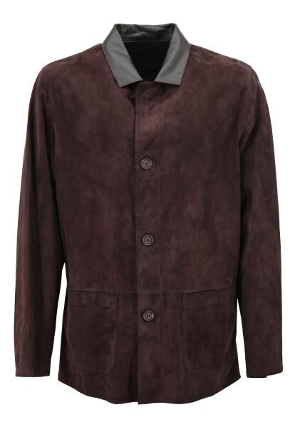Leather Jacket - KABAN DARK BROWN