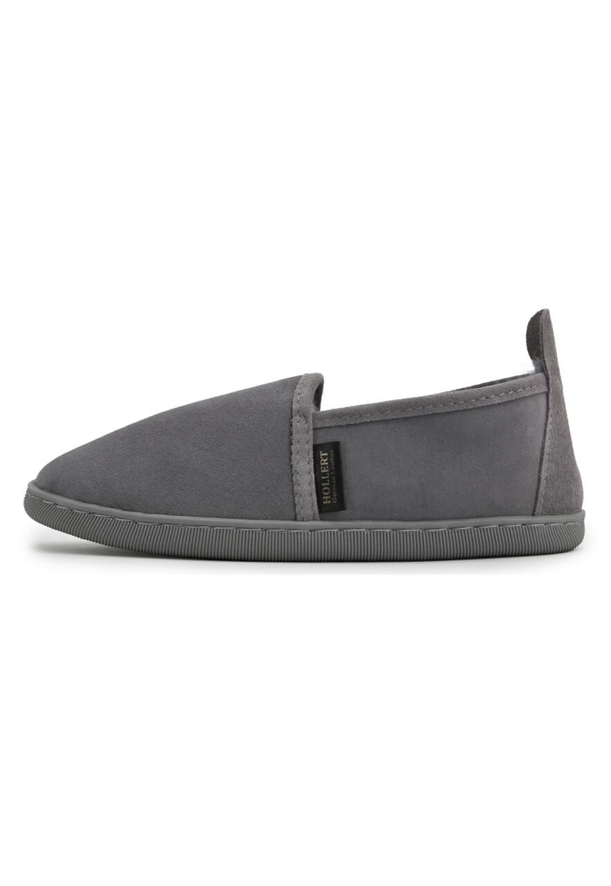 Lammfell Hausschuhe - HUBERT GRAU - Schuhgröße: EUR 37
